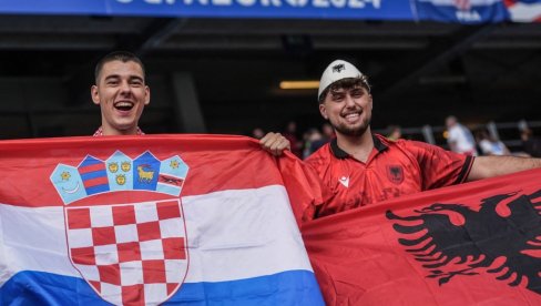 UDRUŽILA SE BRAĆA! Zagrebački Bed blu bojsi došli u Tiranu na utakmicu Albanija - Srbija da pokažu koliko mrze Srbe (FOTO)