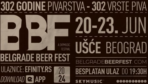 BELGRADE BEER FEST počinje danas! Objavljene satnice svih nastupa