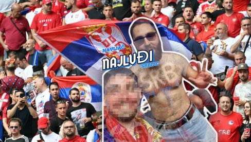 GASI NET, PREKIDAJ PRVENSTVO: Uslikali smo NAJLUĐEG navijača Srbije! Kakav prizor - patriotski otkačeno (FOTO)