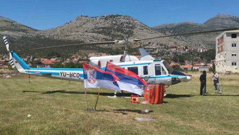 KAKO IH NIJE SRAMOTA? Sarajevu smeta i helikopter za gašenje požara iz Srbije stacioniran u Trebinju (VIDEO)