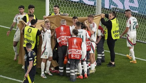 SJAJNE VESTI: Evo šta se dešava sa teško povređenim mađarskim fudbalerom (FOTO)