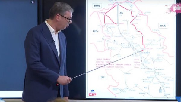 ТО НЕ МОЖЕТЕ НИ КОЛИМА: Вучић о изградњи железничке мреже у Војводини