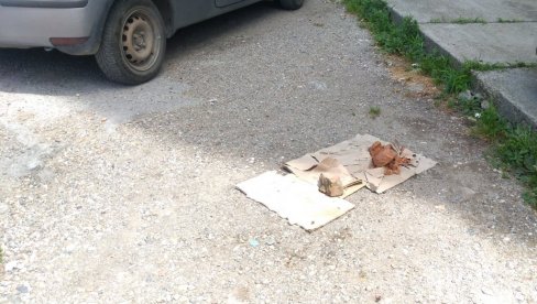 DOVITLJIVI VOZAČI: Parking-mesto obeležavaju čime stignu