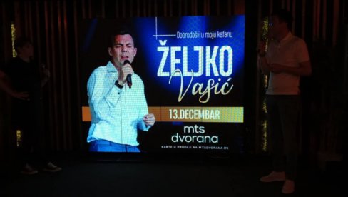 DOBRO DOŠLI U MOJU KAFANU: Željko Vasić spremio iznenađenje za beogradsku publiku, kao i tri pesme koje je sam režirao (FOTO/VIDEO)