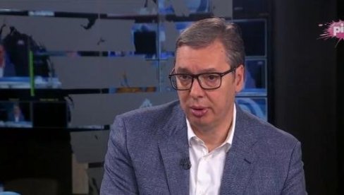 VUČIĆ GOST TV PINK: Nećemo menjati politiku Srbije! Uvek ćemo raditi u interesu i za budućnost građana Srbije