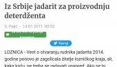 ДОК ВУЧИЋ ОБЕЋАВА БАТЕРИЈЕ И АУТА НА ЛИТИЈУМ: Бивша власт обећавала - детерџент