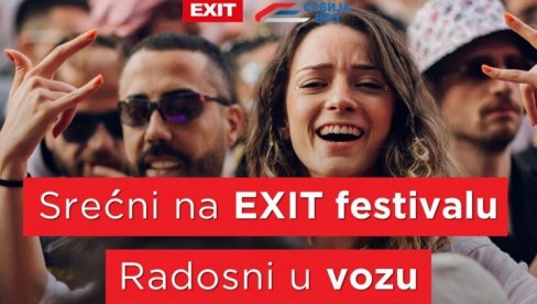 VOZOM NA EXIT I OVE GODINE U BILO KOM TRENUTKU:  Uvode se specijalni polasci na relaciji Beograd - Novi Sad!