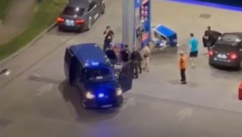 IZBODEN MUŠKARAC: Eskalirala žestoka svađa na benzinskoj pumpi, sevali noževi (VIDEO)
