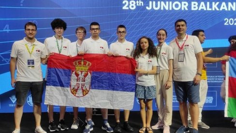 OSVOJILI ŠEST MEDALJA: Veliki usph naših đaka na balkanskoj međunarodnoj olimpijadi