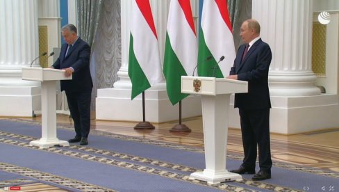 PUTIN I ORBAN SE OBRATILI MEDIJIMA NAKON SASTANKA: Ruski predsednik izneo uslove za kraj rata