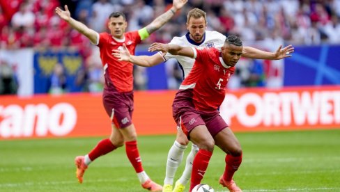 ENGLESKA - ŠVAJCARSKA: Produžeci u četvrtfinalu EURO 2024