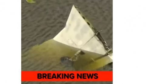 SNIMCI NAKON PADA AVIONA U KOJEM JE POGINUO SRBIN: Letelica se srušila u jezero - meštani u šoku (VIDEO)