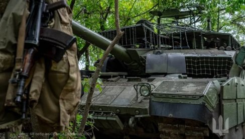 УКРАЈИНЦИ ЗАРОБИЛИ НАЈМОДРЕНИЈИ РУСКИ ТЕНК: Т-90 Порив остао исправан на бојишту