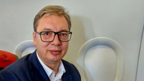 VUČIĆ NA PUTU ZA KAIRO: Predsednik poslao snažnu poruku mladima  (VIDEO)