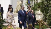 I SRBIJA I EGIPAT, SVAKO U SVOM DELU SVETA, PREDSTAVLJAJU STUBOVE MIRA Vučić se oglasio nakon sastanka sa predsednikom Egipta (FOTO)