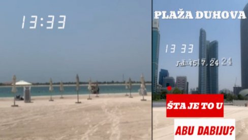PLAŽA DUHOVA: Šta se to dešava u Abu Dabiju? (VIDEO)