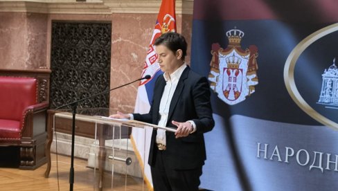 BRNABIĆ SE OBRAĆA JAVNOSTI: Konferencija predsednice Skupštine Srbije (VIDEO)