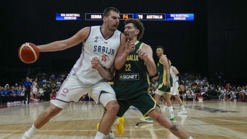 СРБИЈА МОЖЕ ДО ЗЛАТА Кошаркаш Аустралије сврстао орлове међу фаворите на Олимпијским играма