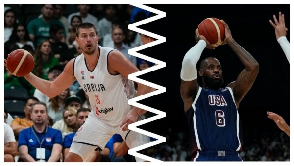 САД - СРБИЈА: Ово се чекало, Срби на Американце у кошарци!