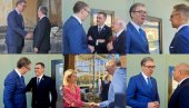 ВУЧИЋ НА САМИТУ У ЛОНДОНУ: Важни сусрети српског председника са европским званичницима (ВИДЕО)