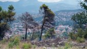 ZGARIŠTE NA  PLUĆIMA GRADA: Požar na Gorici lokalizovan, vatrogasci u pripravnosti