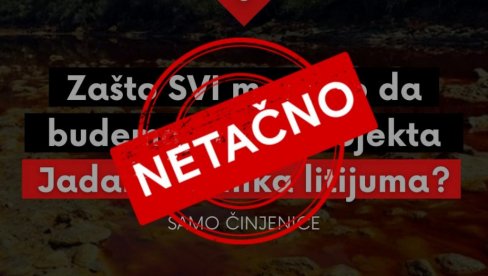 ШИРЕ СЕ ЛАЖИ ДРУШТВЕНИМ МРЕЖАМА: Ово је 9 неистина о литијуму и пројекту Јадар (ФОТО/ВИДЕО)