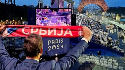 POKAŽITE SVETU ŠTA ZNAČI BITI SPORTISTA IZ SRBIJE: Predsednik aplauzom pozdravio naš tim na svečanoj ceremoniji otvaranja OI (VIDEO)
