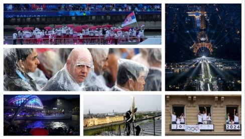 PRENOS - SVEČANO OTVARANJE OLIMPIJSKIH IGARA: Srbija zablistala na ceremoniji, a njom - nisu svi oduševljeni