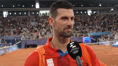 OVO JE NEPRIMERENO! STVARNO NE RAZUMEM! Novak Đoković u čudu posle prvog meča na Olimpijskim igrama
