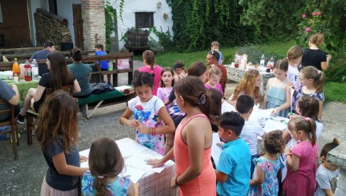 MAŠTARIJE U BAŠTI: Letnji program za najmlađe  Slavonce Udruženja Đorđe Ocić