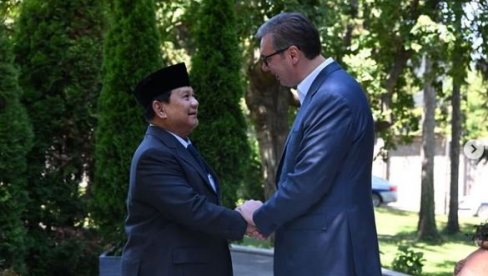 VUČIĆ SA SUBIJANTOM: Posebna zahvalnost Indoneziji na podršci očuvanju suvereniteta i teritorijalne celovitosti Srbije