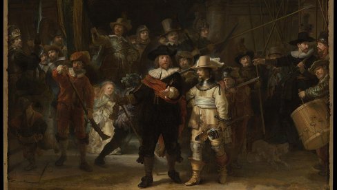TAJNA JE U NIJANSI: Analize otkrile kako je Rembrant ovekovečio „Noćnu stražu“
