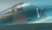 РУСКИ АВИОН СУ-34 У АКЦИЈИ: Погледајте како пилот бомбардује мету (ВИДЕО)