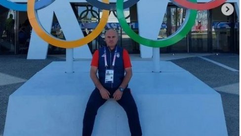 ON ČUVA SRPSKE SPORTISTE! Miljan Angelov oficira za bezbednost u sastavu Misije Olimpijskog komiteta Srbije