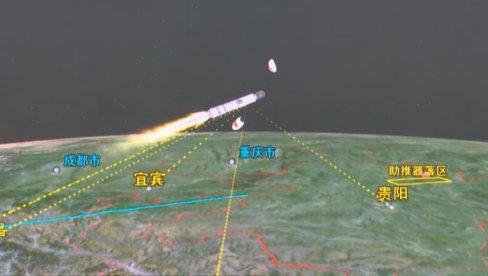 КИНА ЛАНСИРА НОВИ ИНТЕРНЕТ САТЕЛИТ: Ово је 529. мисија серије ракета центра Шичанг (ФОТО)