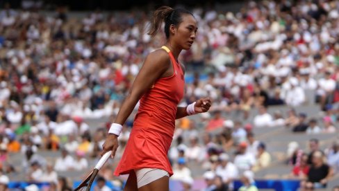 NIŠTA OD ZLATA ZA HRVATSKU: DŽeng pobedila Donu Vekić i donela Kini najsjajnije odličje u tenisu