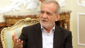 IRANSKI PREDSEDNIK PEZEŠKIJAN: Razgovor sa predsednikom ES Šarlom Mišelom