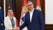 NEMAČKA JEDAN OD KLJUČNIH PARTNERA: Vučić razgovarao sa ambasadorkom Konrad