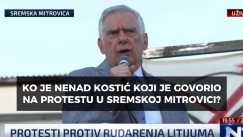 Регистровани сексуални напасник говорио на протесту у Сремској Митровици (ВИДЕО)