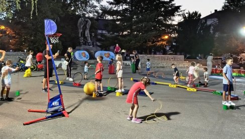 SUTRA STARTUJE „SPORTSKO LETO“:  U Paraćinu sportsko-rekreativni sadržaji za decu