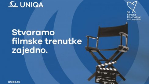 UNIQA ekskluzivni sponzor i osiguranje 30. Sarajevo Film Festivala