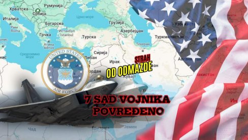 STRAH OD ODMAZDE: SAD rasporedile lovce F-22 na Bliskom istoku - sedam Amerikanaca ranjeno je ove nedelje