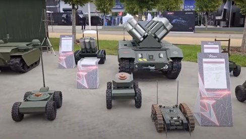 PAMETNA MINSKA POLJA I PROTIVOKLOPNI SISTEMI: Na Armiji 2024 predstavljena robotizovana vozila impuls i žalo