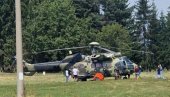 POŽAR U SJENICI LOKALIZOVAN: U pomoć stigli helikopteri Vojske Srbije