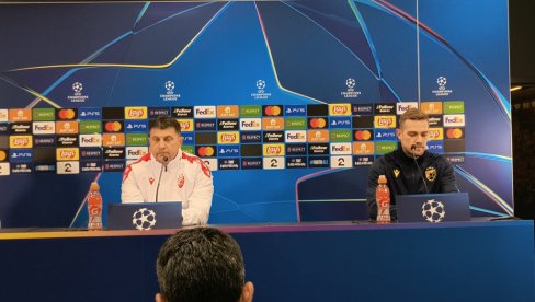 BAŠ TEŽAK PORAZ! Elšnik nakon što je Crvena zvezda izgubila od Intera u drugom kolu Lige šampiona