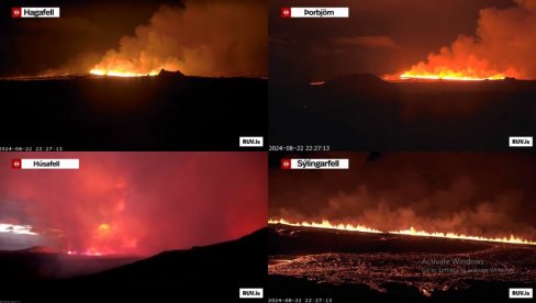 PONOVO ERUPTIRAO VULKAN NA ISLANDU: Hitno proglašena vanredna situacija, vlasti naredile samo jedno (VIDEO)