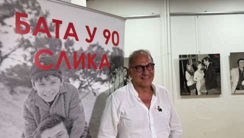 ОТВОРЕНА ИЗЛОЖБА „БАТА У 90 СЛИКА“ О СЛАВНОМ СРПСКОМ ГЛУМЦУ: Син Бате Живојиновића открио која му је фотографија најдража