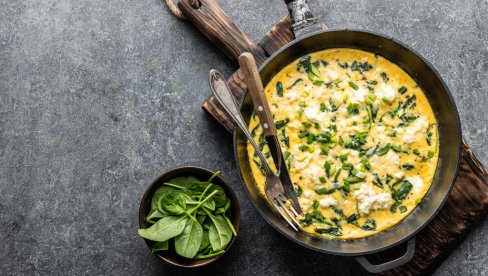 UKUSAN I ZDRAV DORUČAK: Zeleni omlet - Obrok po preporuci nutricionista