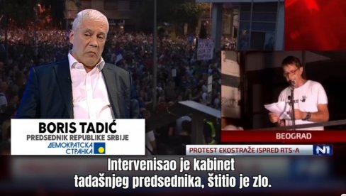 NA PROTESTIMA OTKRIVENA ISTINA O DEMOKRATAMA: Proganjali čoveka i njegovu ženu, davali otkaze zbog slobode govora o kojoj sada pričaju