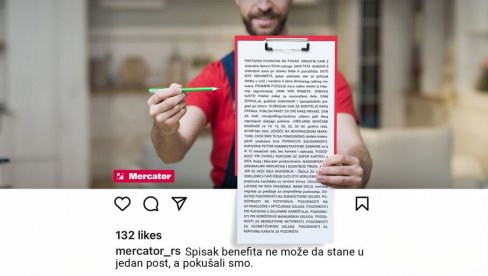 NOVA RADNA MESTA I DUGAČAK SPISAK BENEFITA: Sve o uslovima koje nudi kompanija Mercator-S